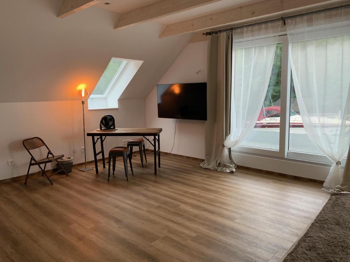 Tiny House Oder Ferienwohnung Auf Der Sunset Marina 柏林 外观 照片