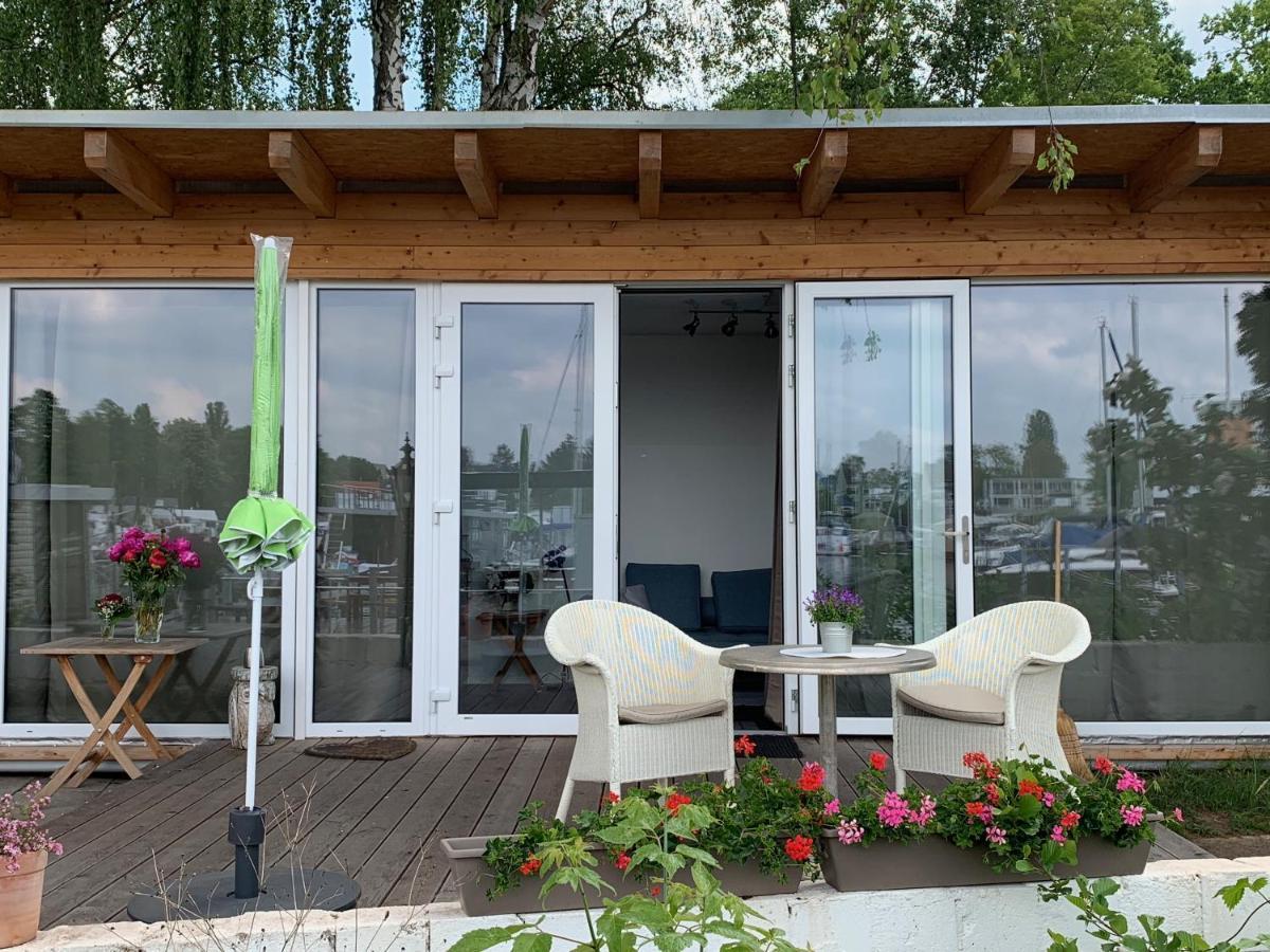 Tiny House Oder Ferienwohnung Auf Der Sunset Marina 柏林 外观 照片