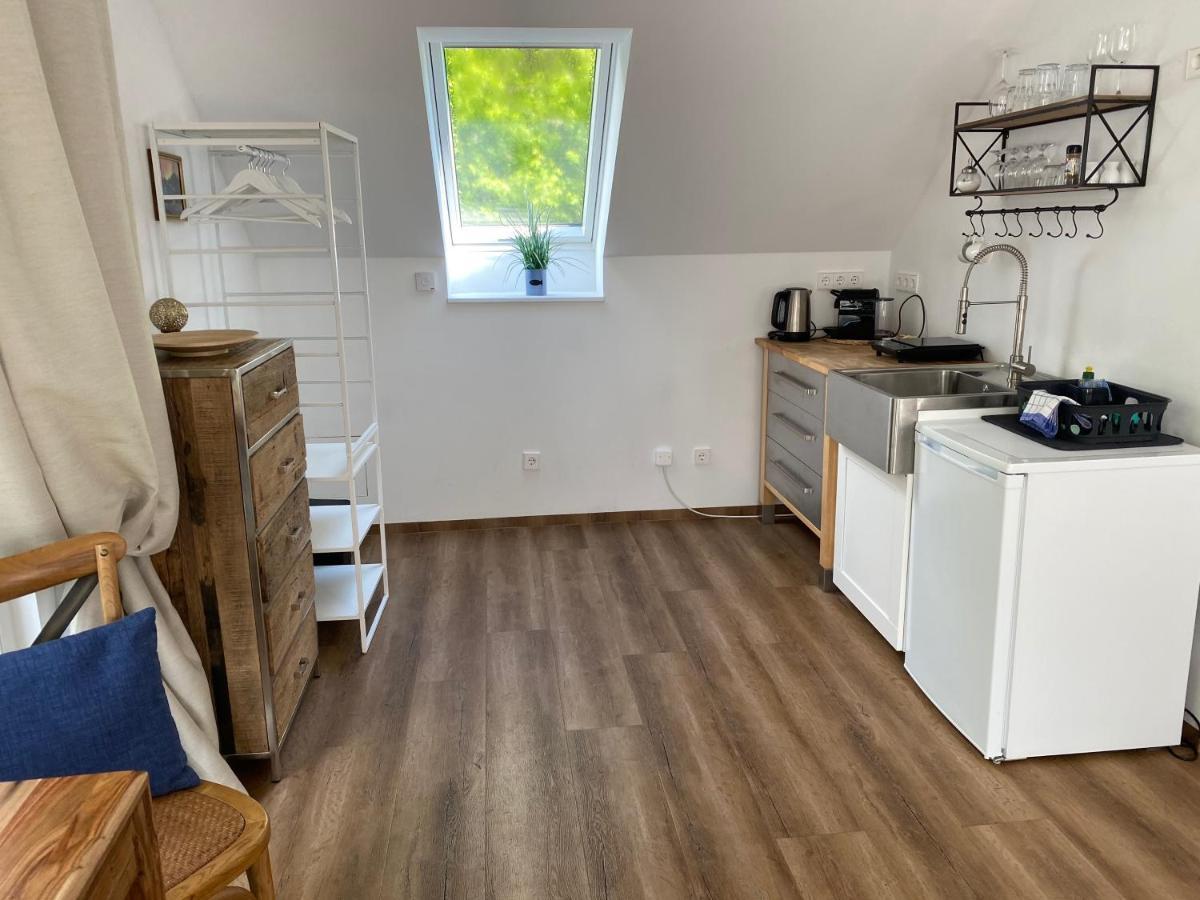Tiny House Oder Ferienwohnung Auf Der Sunset Marina 柏林 外观 照片