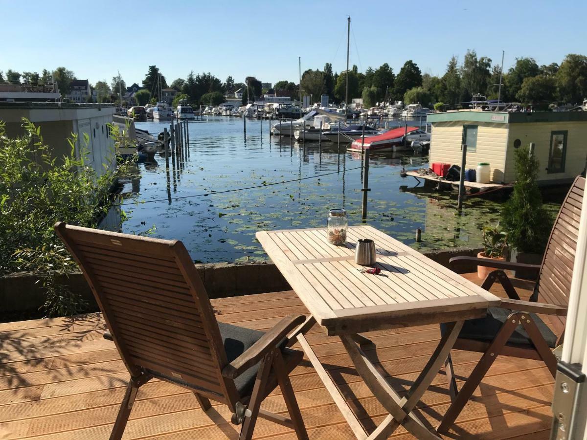 Tiny House Oder Ferienwohnung Auf Der Sunset Marina 柏林 外观 照片