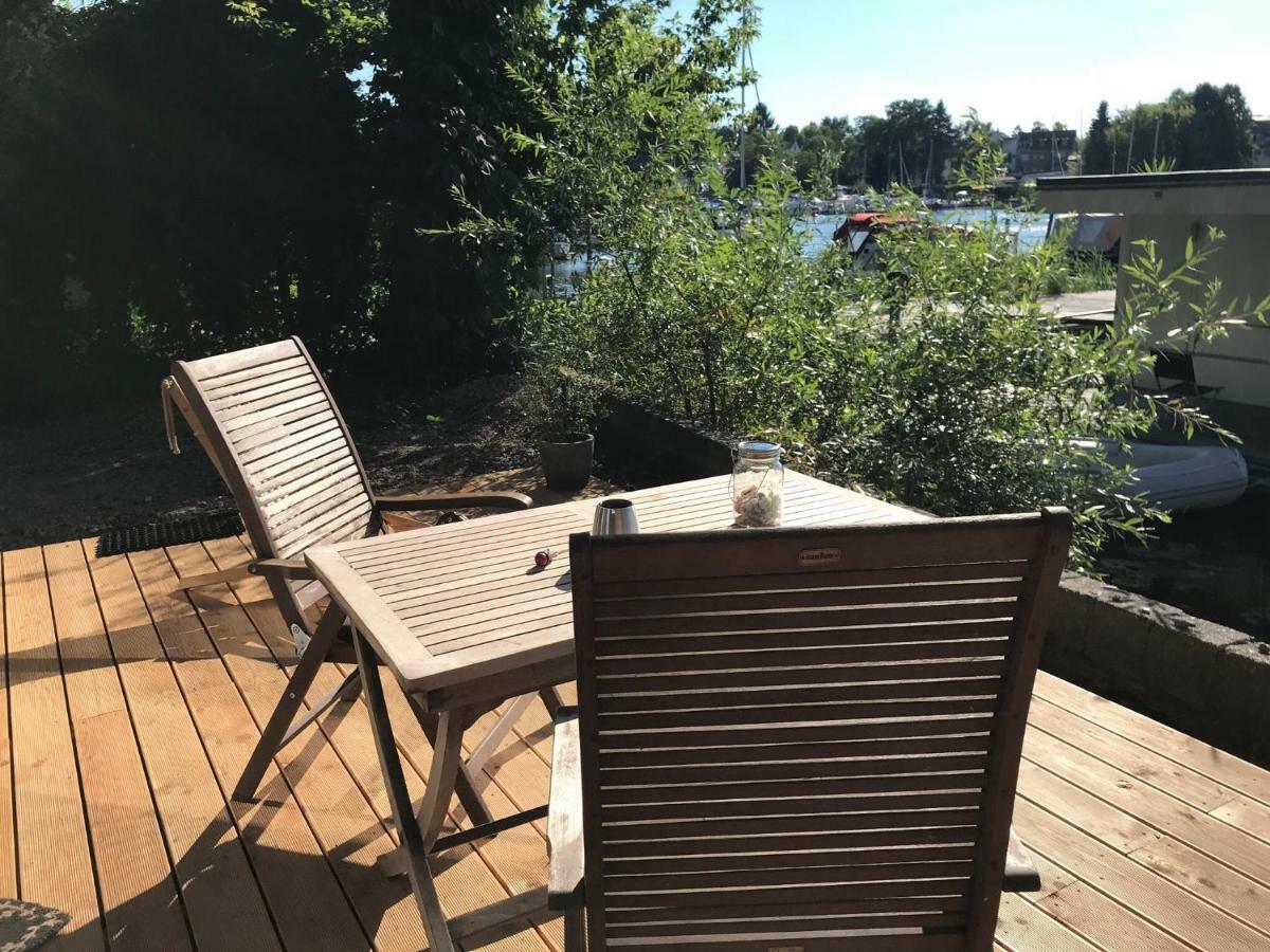 Tiny House Oder Ferienwohnung Auf Der Sunset Marina 柏林 外观 照片