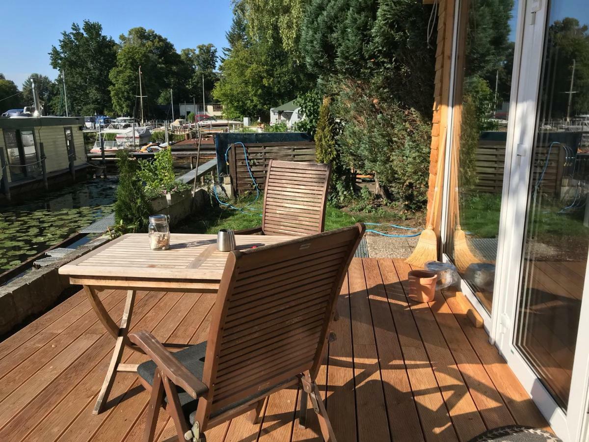 Tiny House Oder Ferienwohnung Auf Der Sunset Marina 柏林 外观 照片